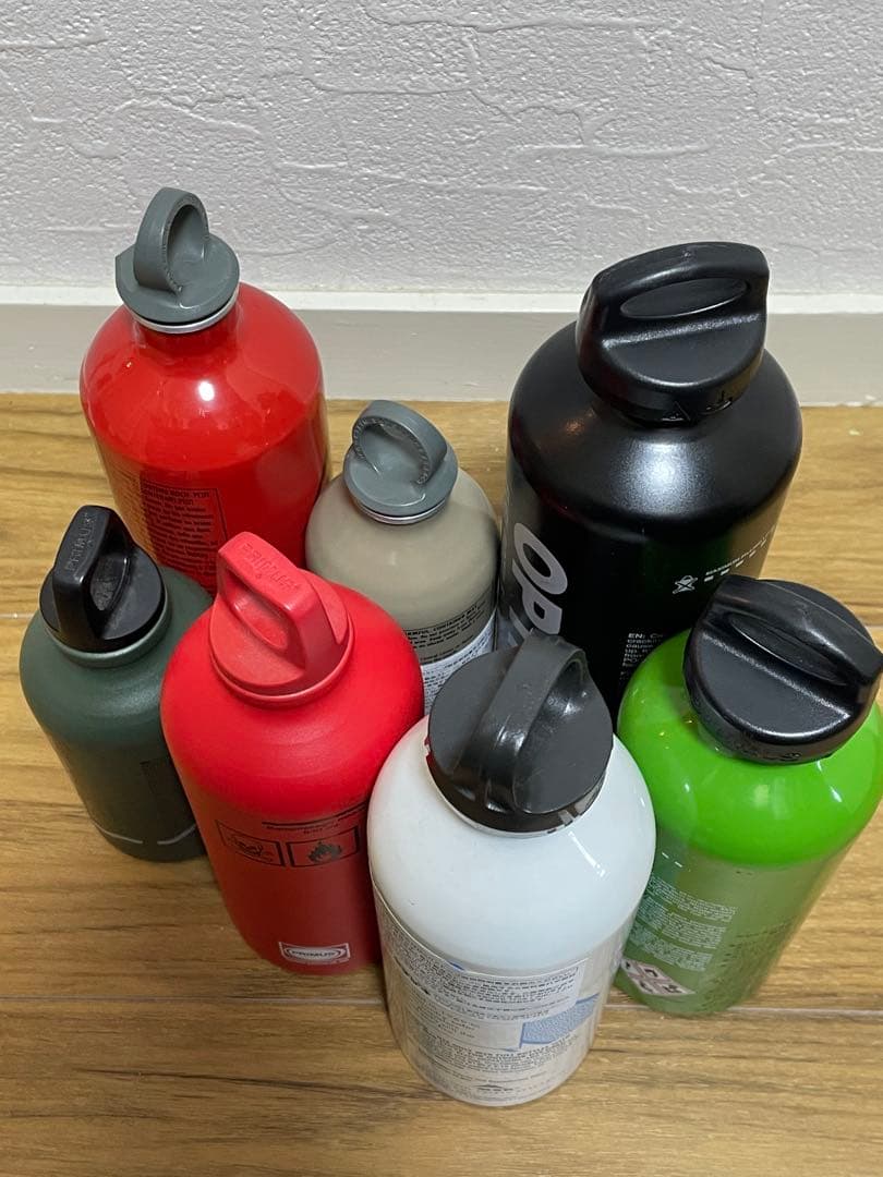 PRIMUS/MSR/OPTIMUS 燃料ボトル7本 プリムス オプティマス