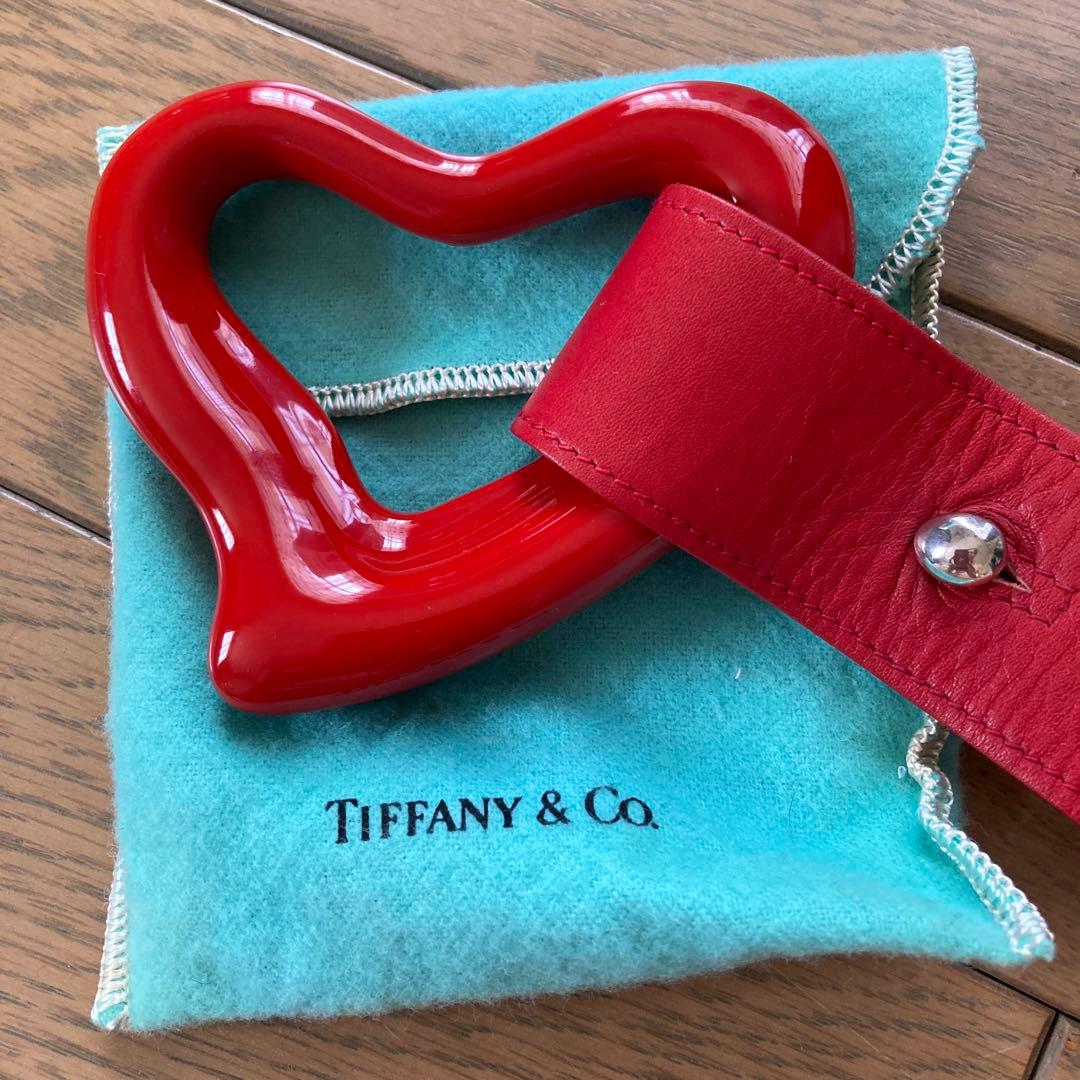 20日までタイムセール　ティファニーハートベルト未使用品 Tiffany & Co. - 超美品 TIFFANY ＆ Co. ティファニー オープンハート