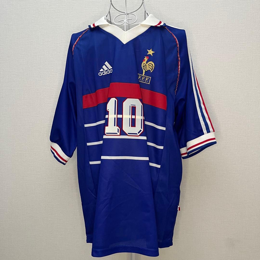 1998 フランス代表 ジダン ホームユニフォー BNWT - メルカリ
