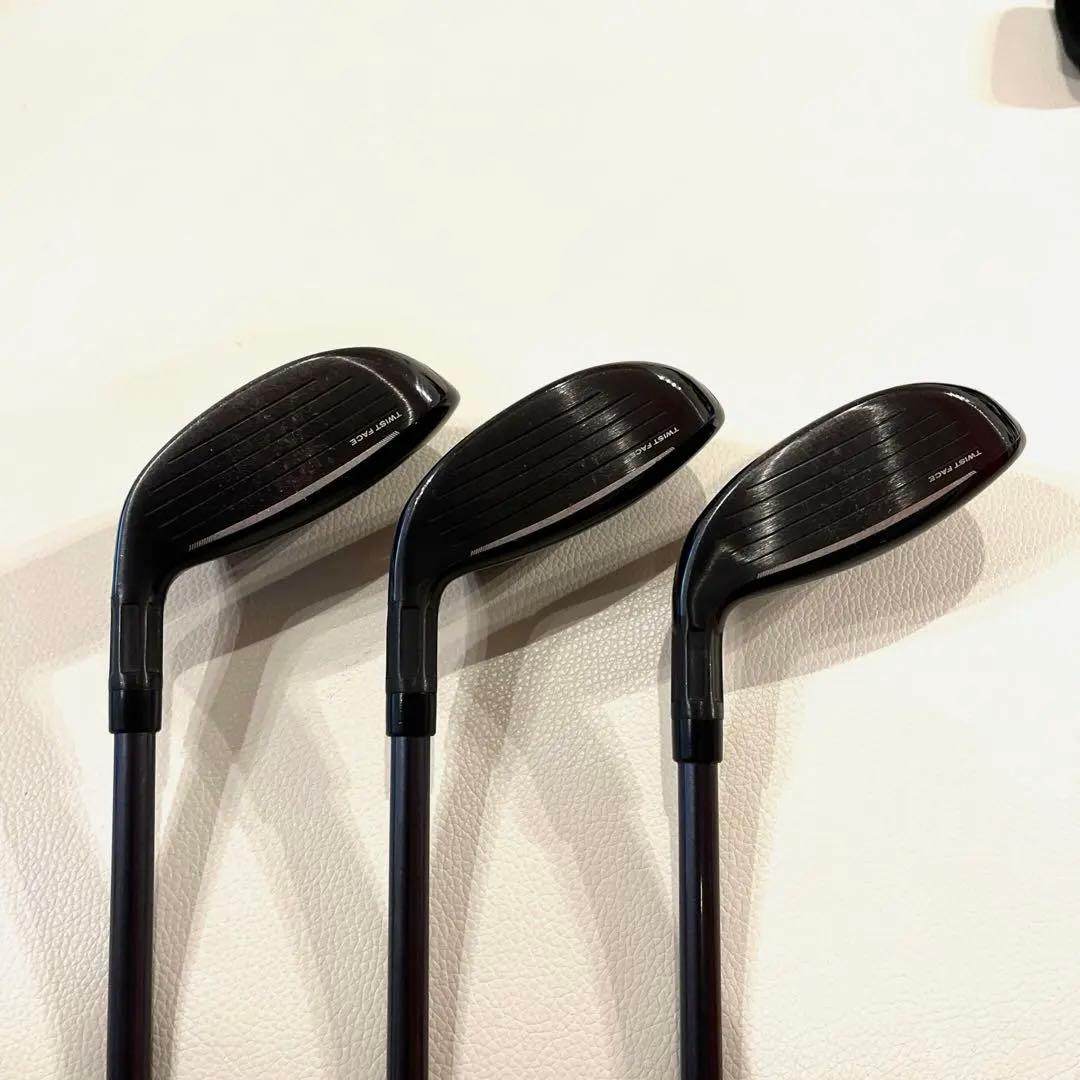 テーラーメイドステルスUT レスキュー/TM60S 3本セット3.4.5番 - メルカリ