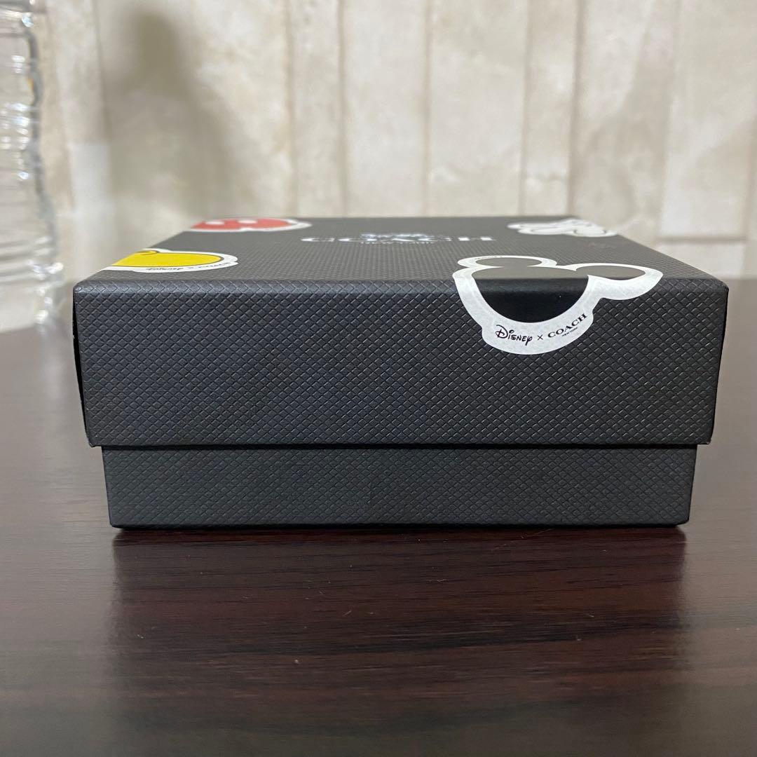 限定コラボ】訳あり新品 COACH×DISNEY レザーブレスレット 箱付