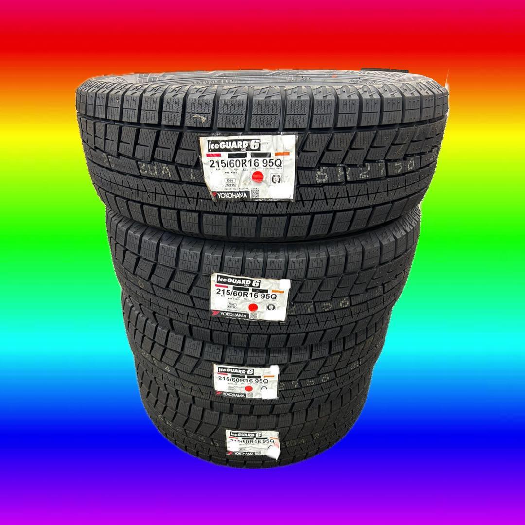 条件付送料込☆新品ヨコハマスタッドレス☆iG60 215/60R16☆ヴェゼル