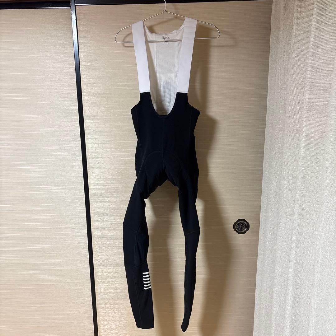 ラファ メンズ プロチーム ウィンタータイツ ウィズ パッドII 黒系 XS RAPHA メンズ プロチーム ウィンタータイツ ウィズ パッド II | 走輪