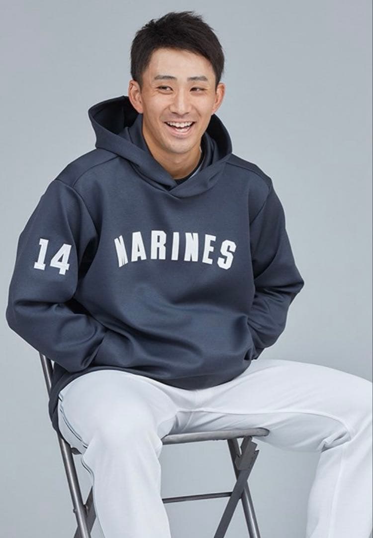 最終価格‼️千葉ロッテマリーンズ レプリカスウェットパーカー Lサイズ