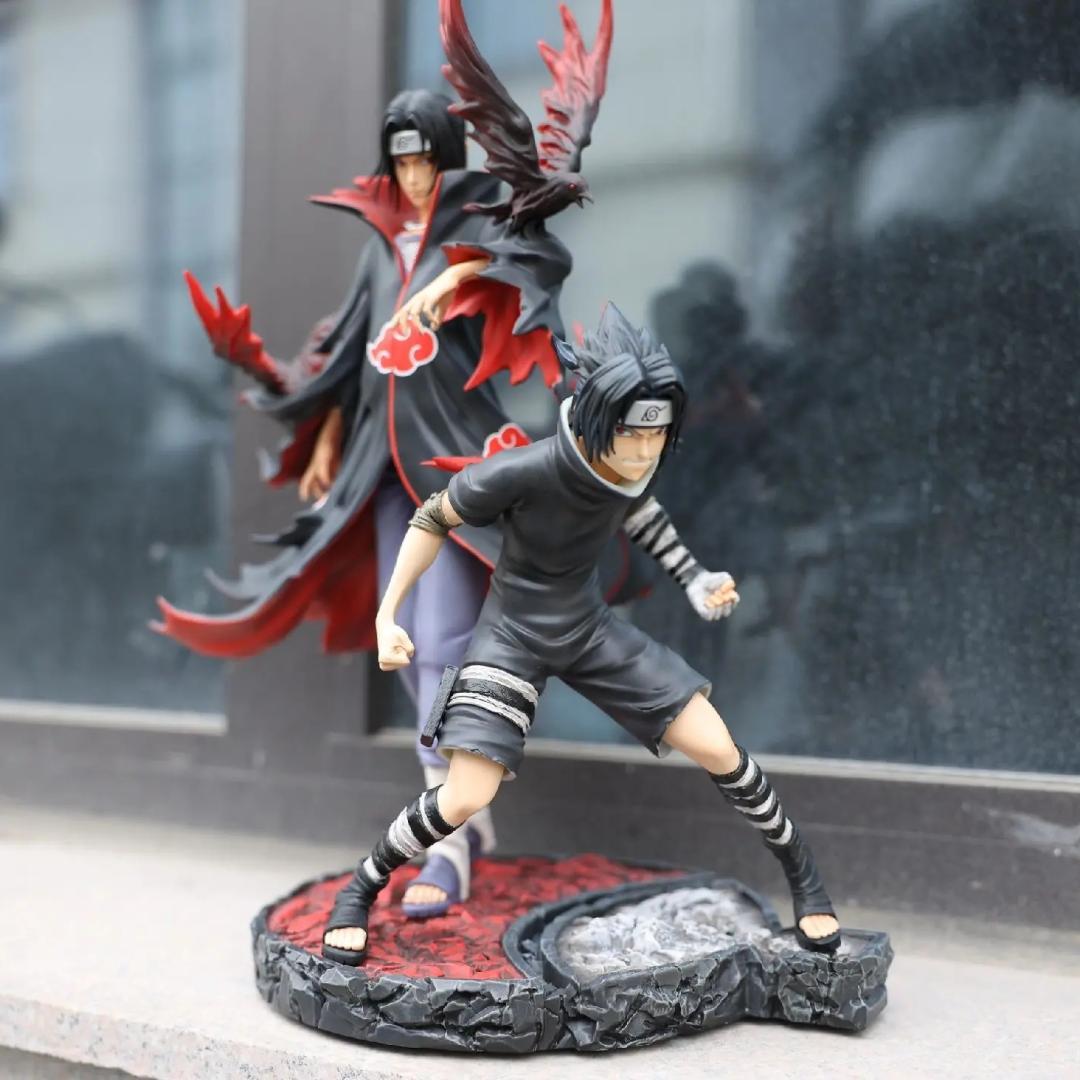 ナルト うちはイタチ サスケ ガレージキット 塗装済み完成品