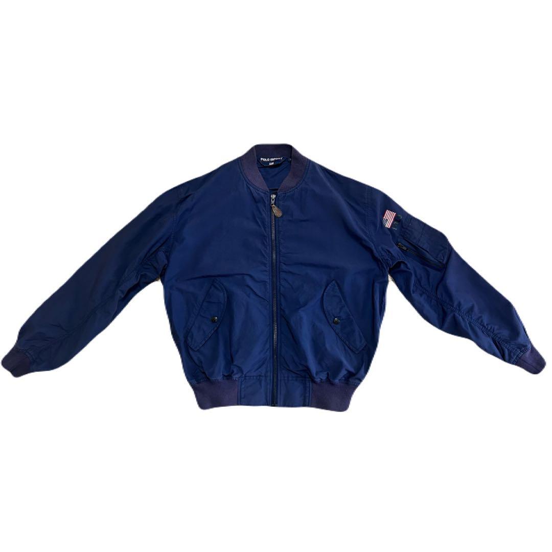 90s POLO SPORT RALPH LAUREN MA-1 ポロスポーツ - メルカリ