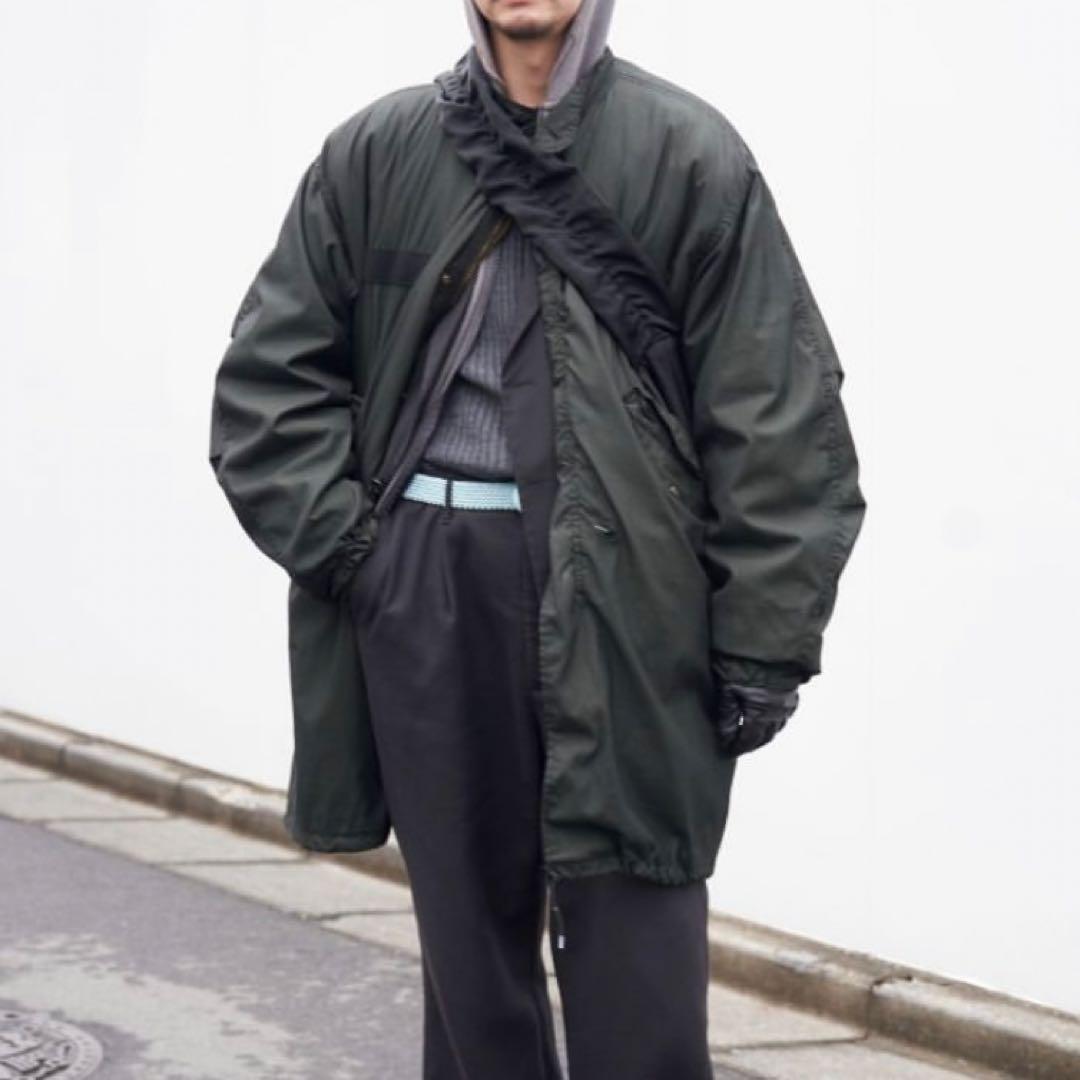 8*8様 U.S.ARMY M65 フィッシュテールパーカ 黒染め 米軍実物 モ