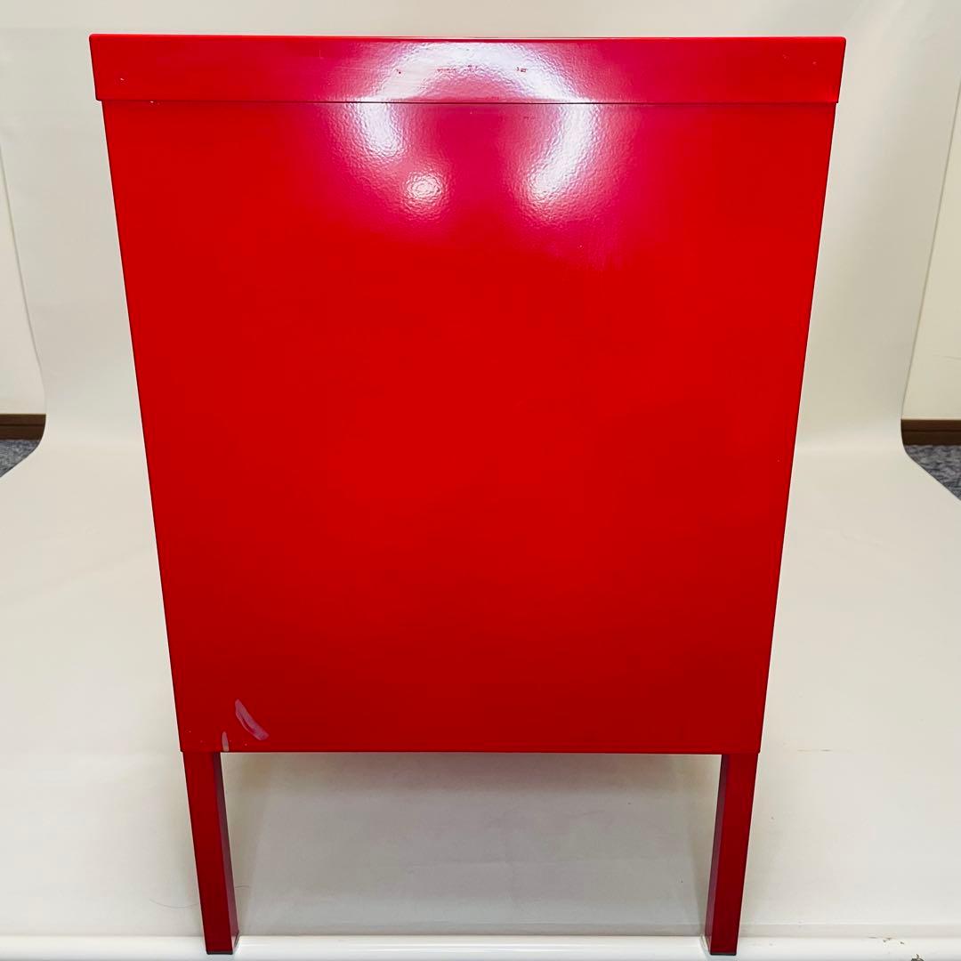 廃盤品】IKEA PS キャビネット レッド - メルカリ