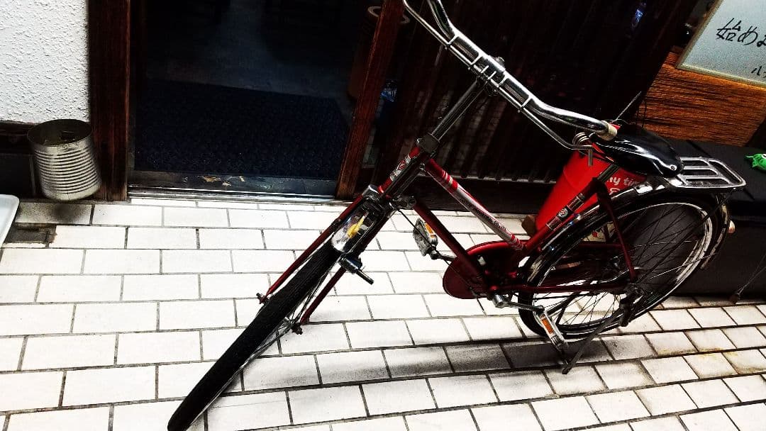 INOUYE ソレイユ 赤 シティサイクル