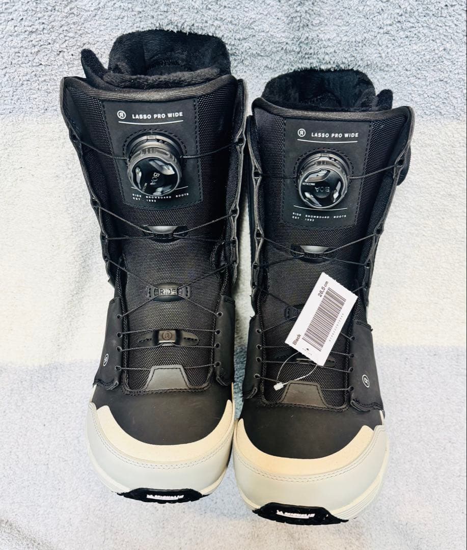 【新品】Ride Lasso Pro Wide ブラック メンズ　26.5cm