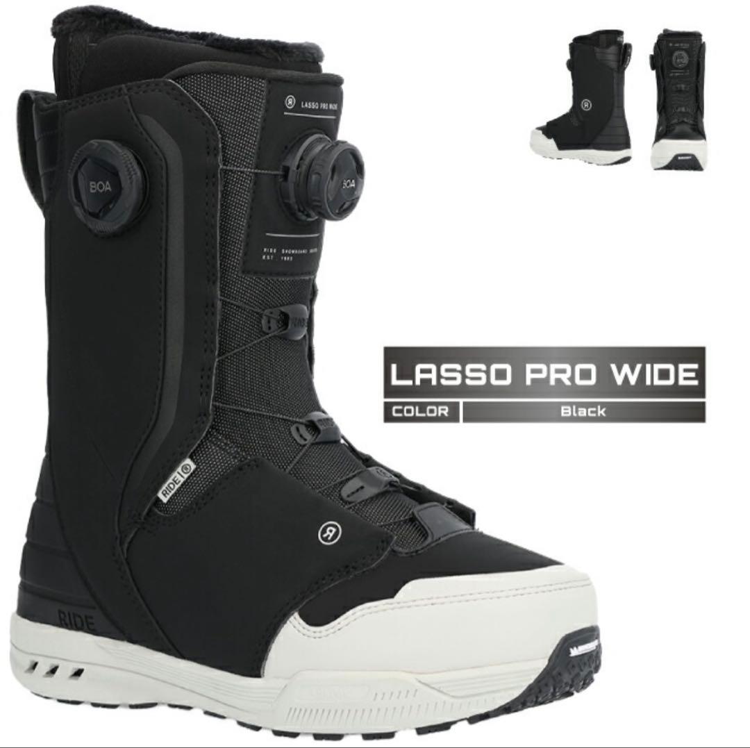 【新品】Ride Lasso Pro Wide ブラック メンズ　26.5cm