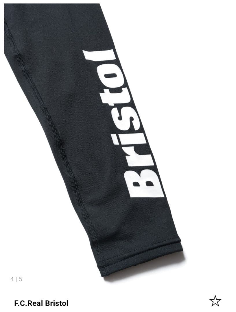トップス F.C.Real Bristol UNDERLAYER CREWNECK TOP