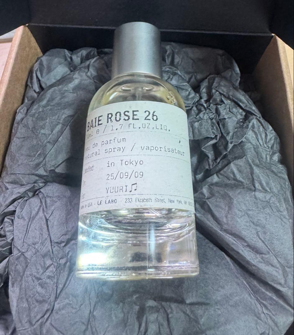 ルラボ　シカゴ　BAIE ROSE 26 50ml 楽天市場】【シカゴ限定】ルラボ LE LABO 3サイズ BAIE ROSE 26 ベ