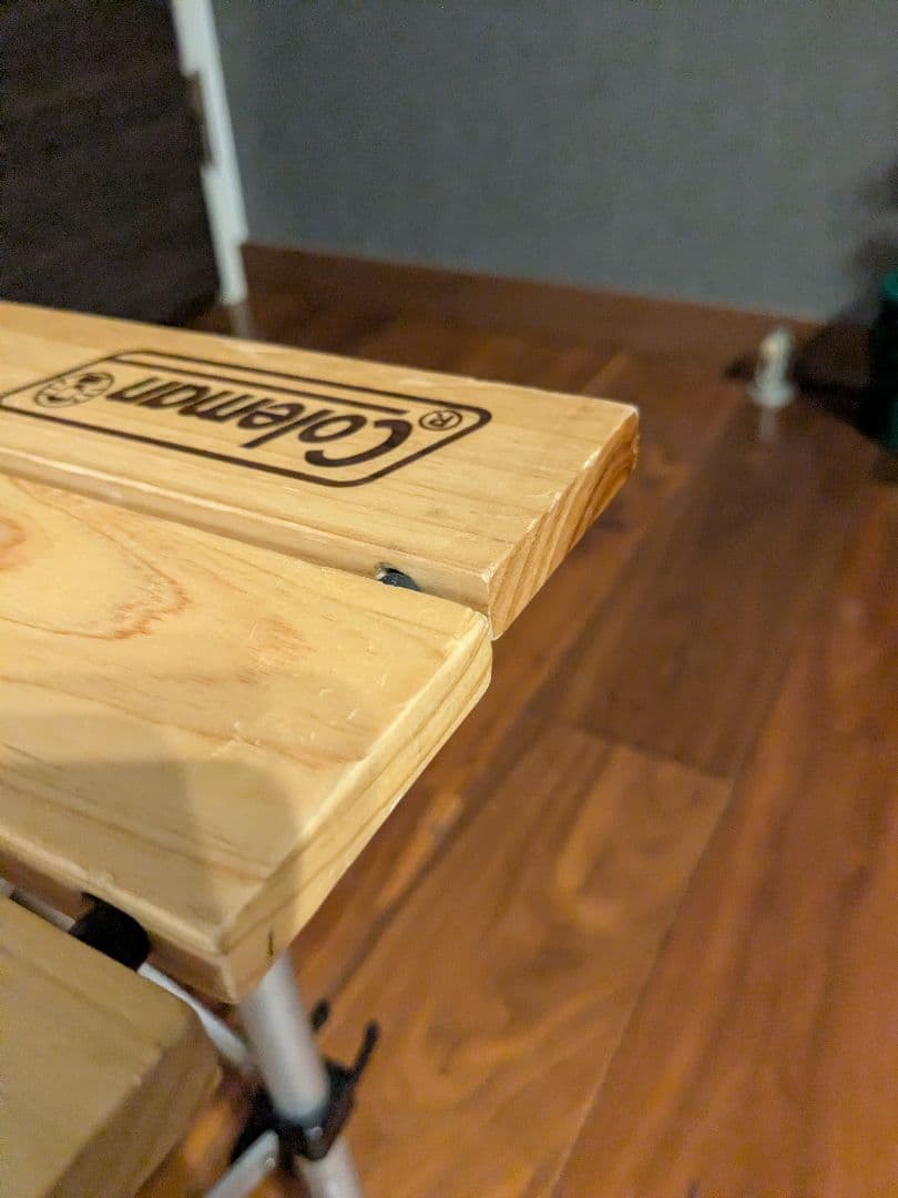 コールマン アウトドア ナチュラルウッドロールテーブル110廃盤品