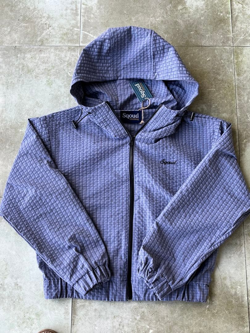 sqoud スクード Grid Cropped Jacket