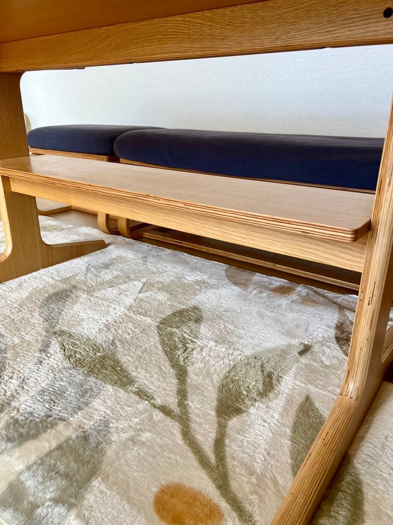 直接引き取りのみ 無印良品 木製ダイニングテーブルと椅子セット 岡山