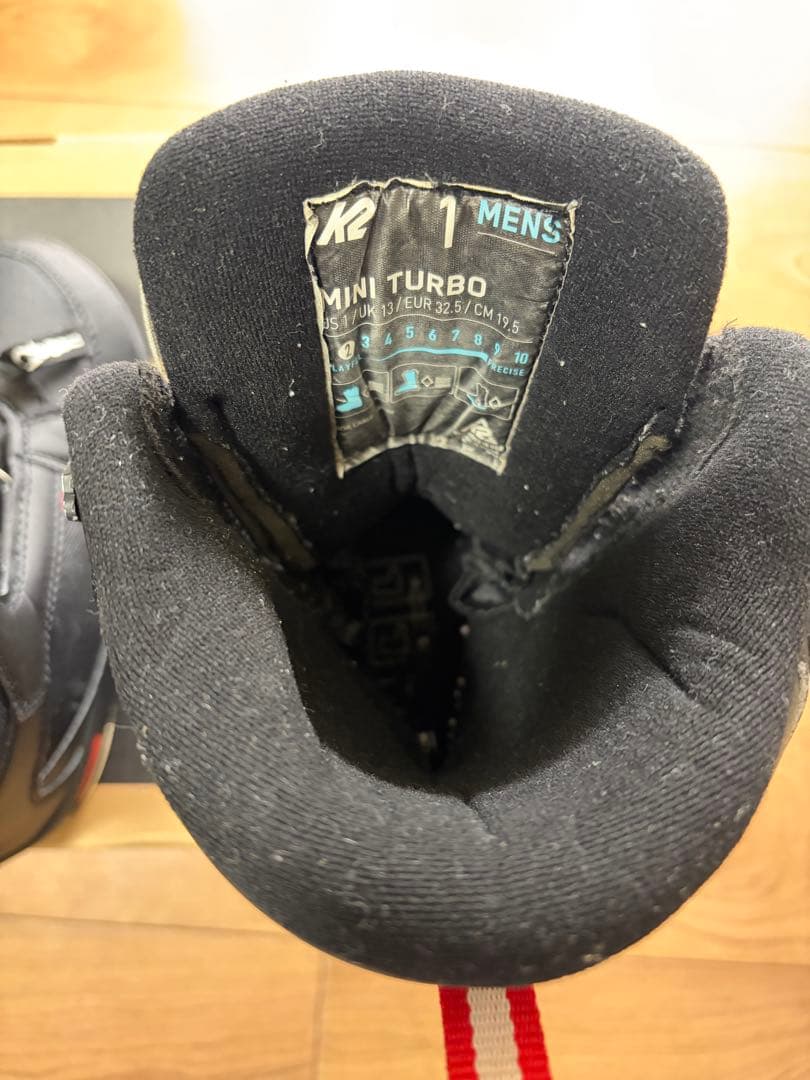 K2 MINI TURBO スノーボードブーツ 19.5cm BK