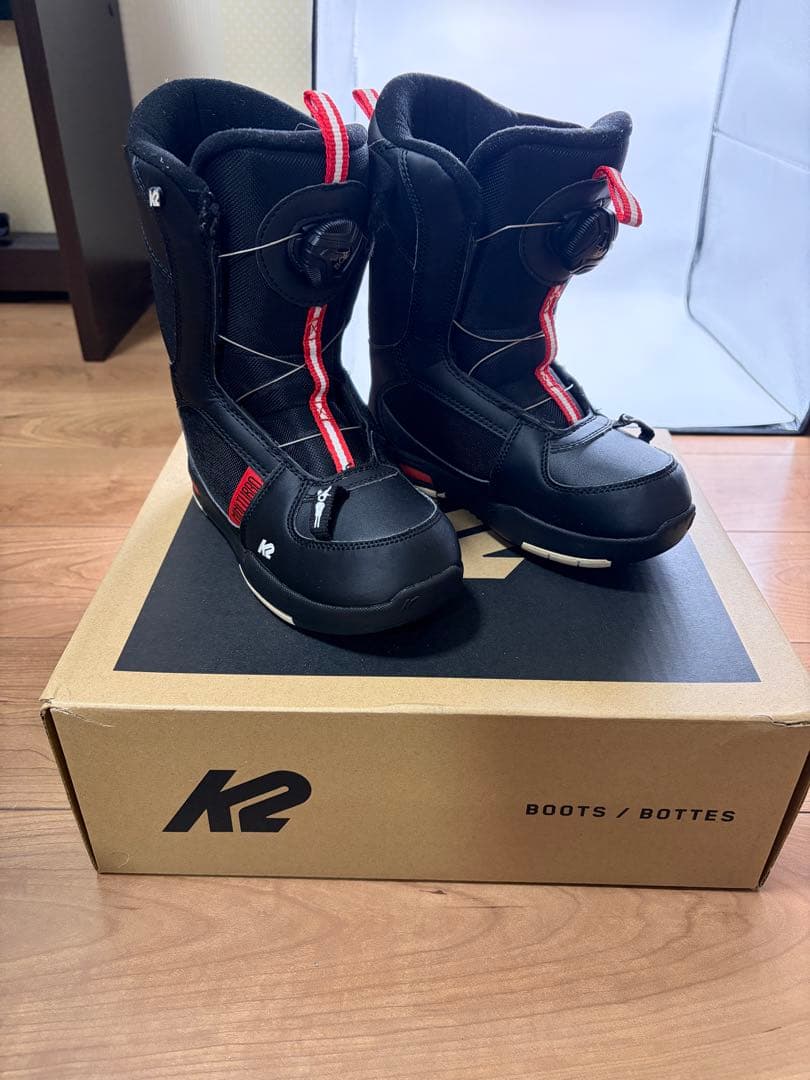 K2 MINI TURBO スノーボードブーツ 19.5cm BK