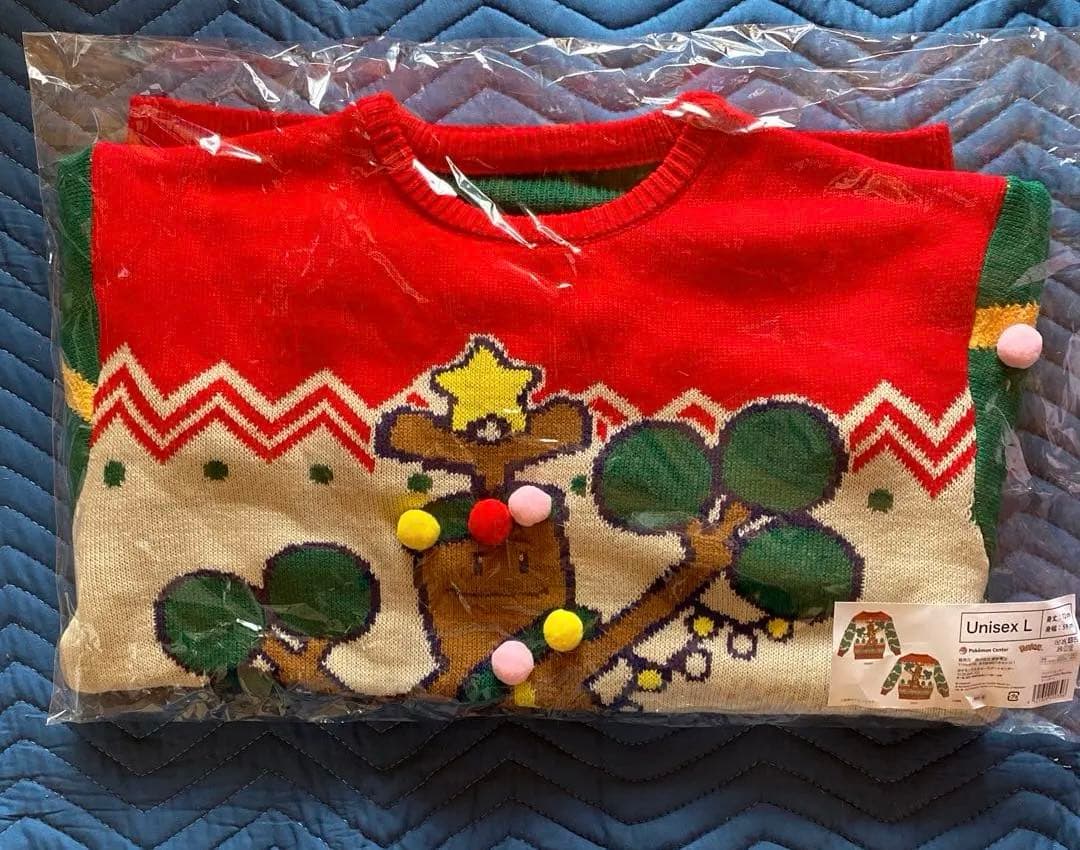 クリスマスセーター Pokémon HolidayBlessingsウソッキーL - メルカリ