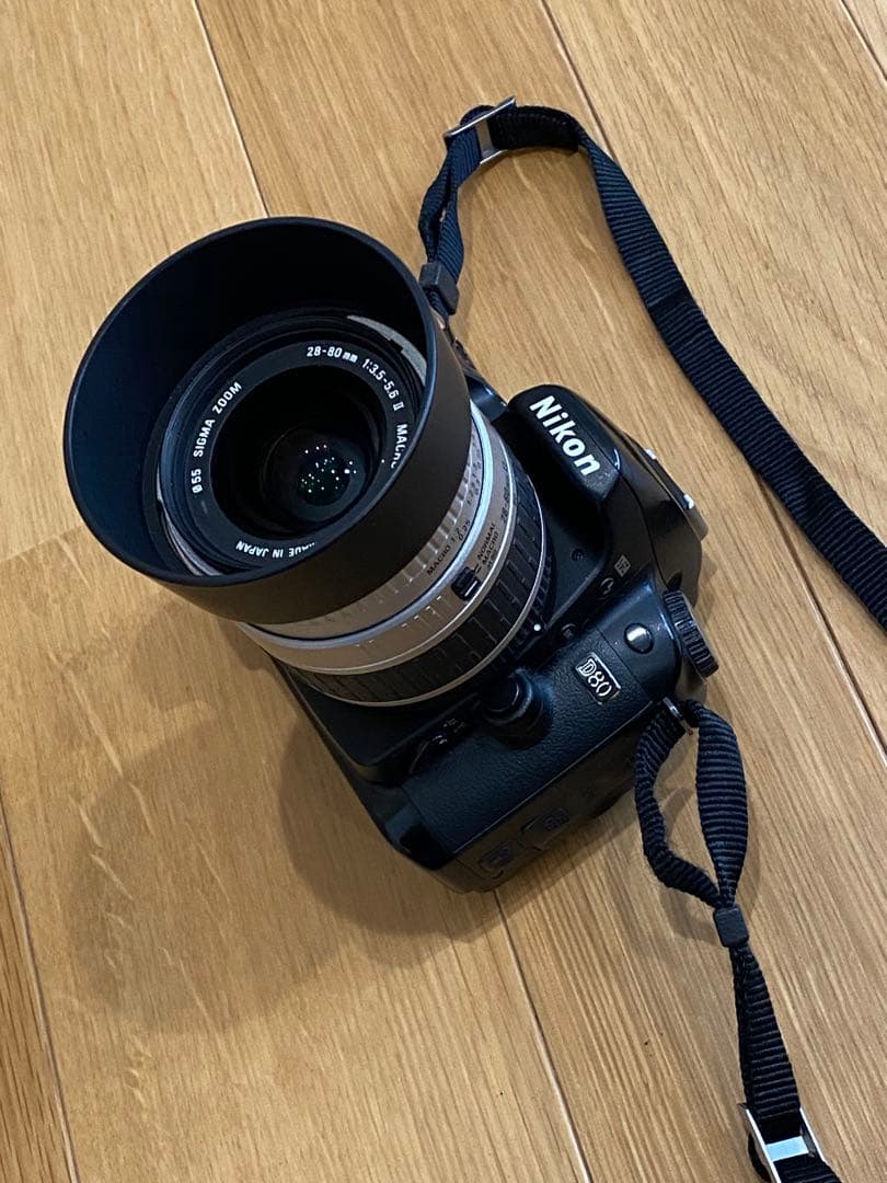 Nikon d80 デジタル一眼 シグマ 28-80mmレンズ付 動作品 CCD