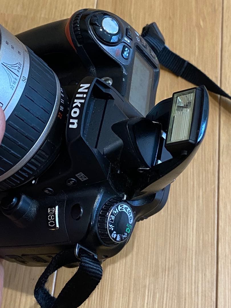 Nikon d80 デジタル一眼 シグマ 28-80mmレンズ付 動作品 CCD