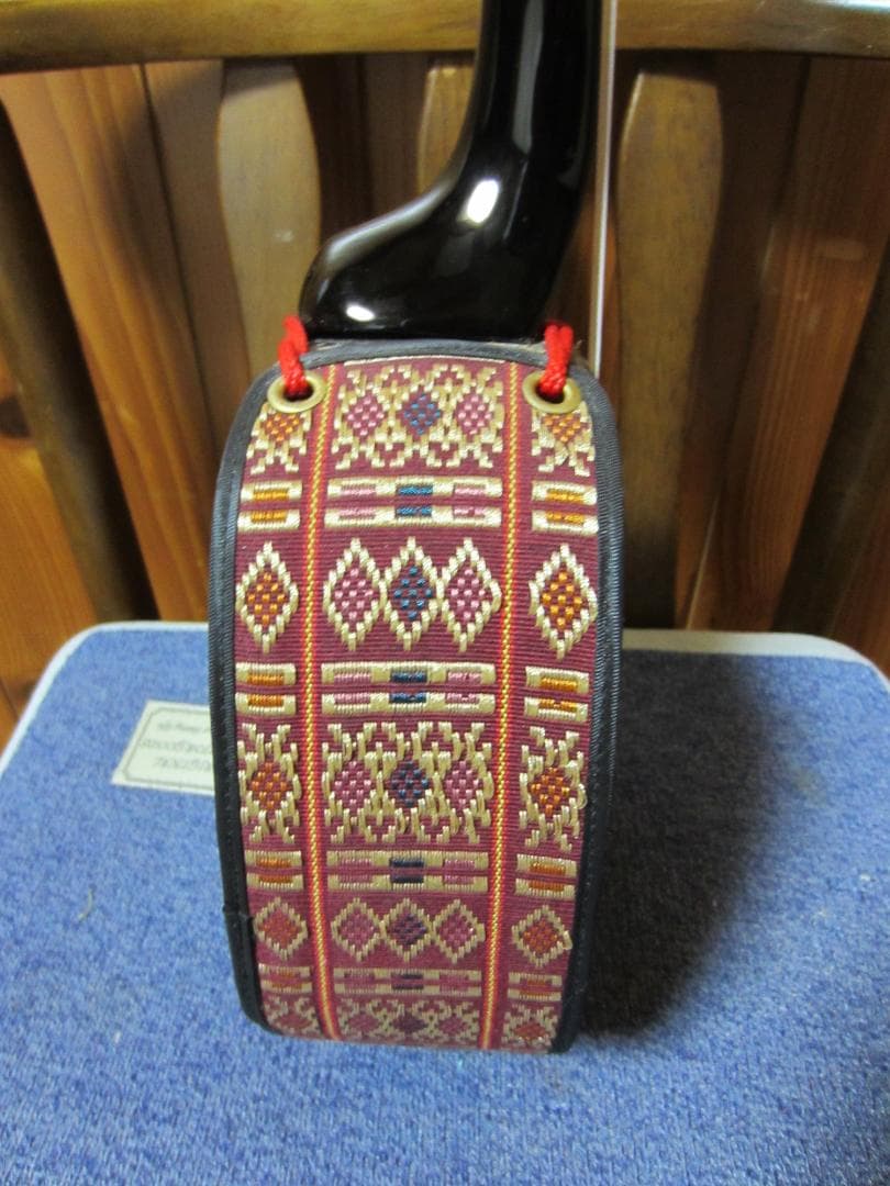 三線工房ひかり 沖縄三線 本皮強化張 中古整備品 ソフトケース付属2