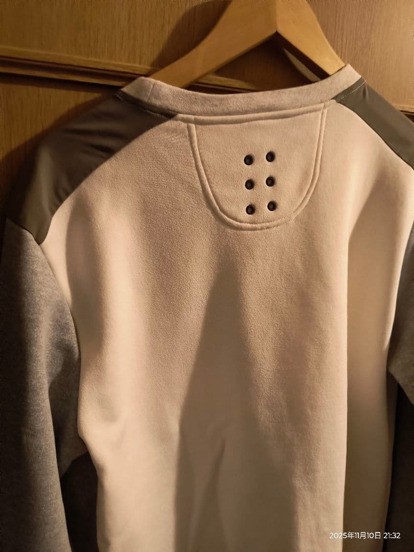 RUSSELUNO CIDAM トレーナー アイボリー×グレー サイズ5