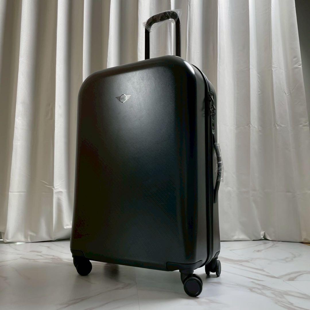 ミニクーパー　キャリーケース　黒　旅行　ロゴ　4輪　ファスナー　ロック式 楽天市場】拡張式 スーツケース キャリーケース TSAロック 軽量