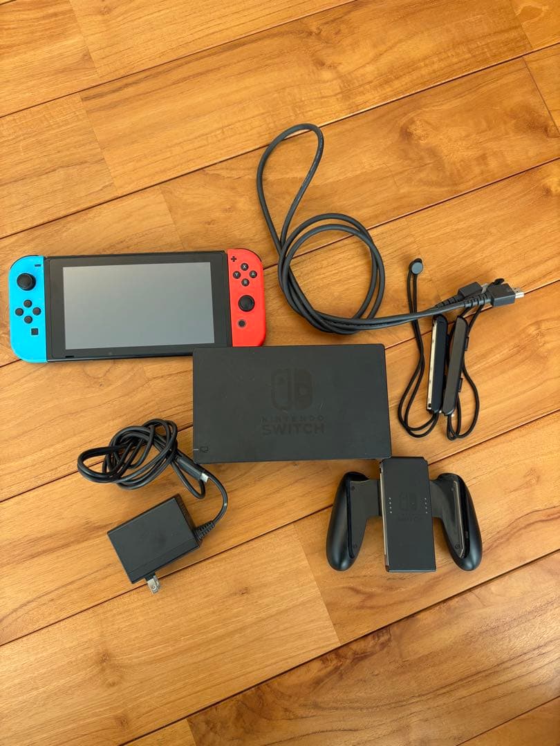 Switch本体セット 箱なし 左Joy-Con 動作不良 - メルカリ