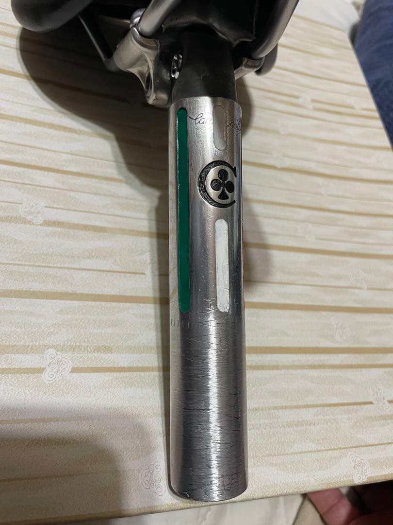 コルナゴCAMPAGNOLO スーパーレコードシートポスト シルバー27.2ミリ