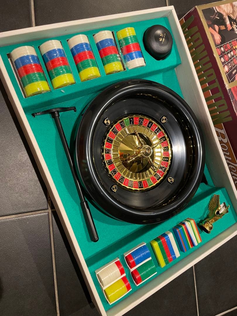 レトロ マンハッタン ルーレット はなやま玩具 人生ゲーム ギャンブル