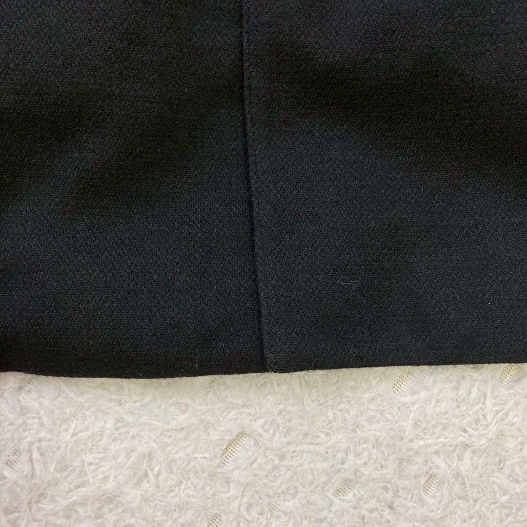 《美品》TAKEO KIKUCHI ミドル丈コート ブラック M ビジネス 大人