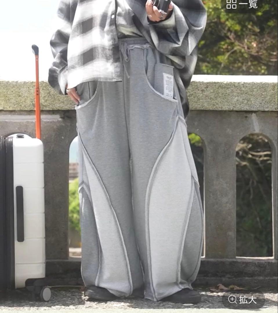 ニコアンド［be with M］ Misayo ラクキリスウェットパンツ - メルカリ