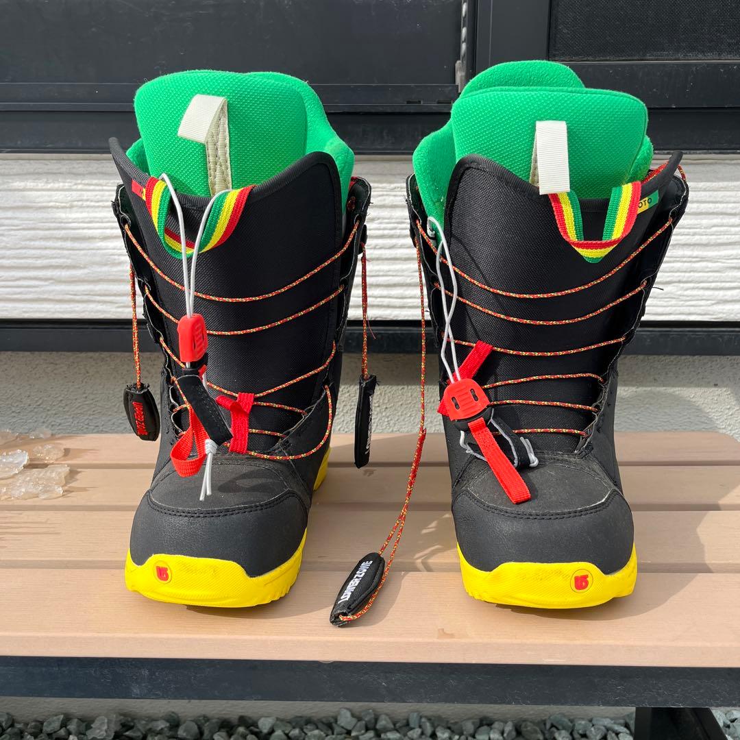 BURTON バートン ブーツ ラスタカラー スノーボード 25.5cm