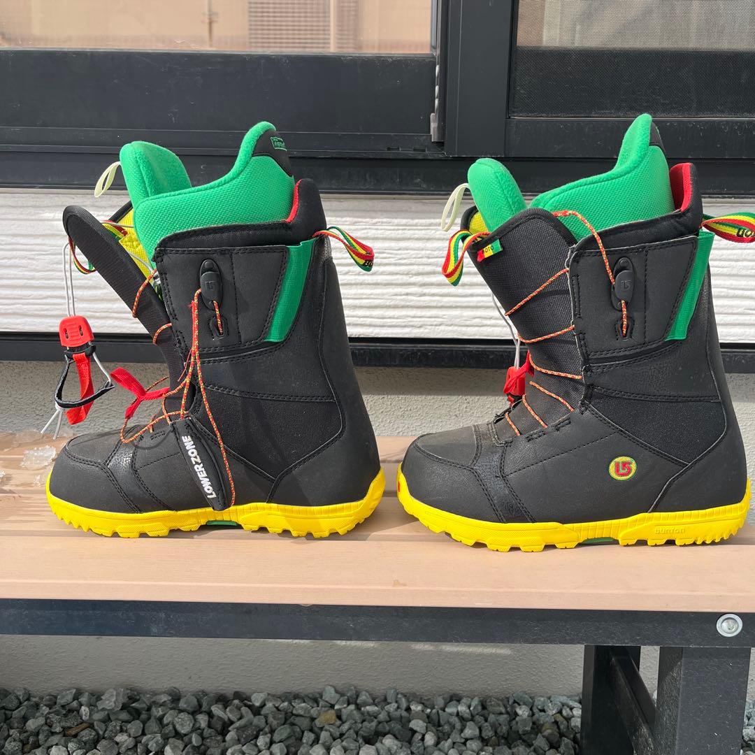 BURTON バートン ブーツ ラスタカラー スノーボード 25.5cm