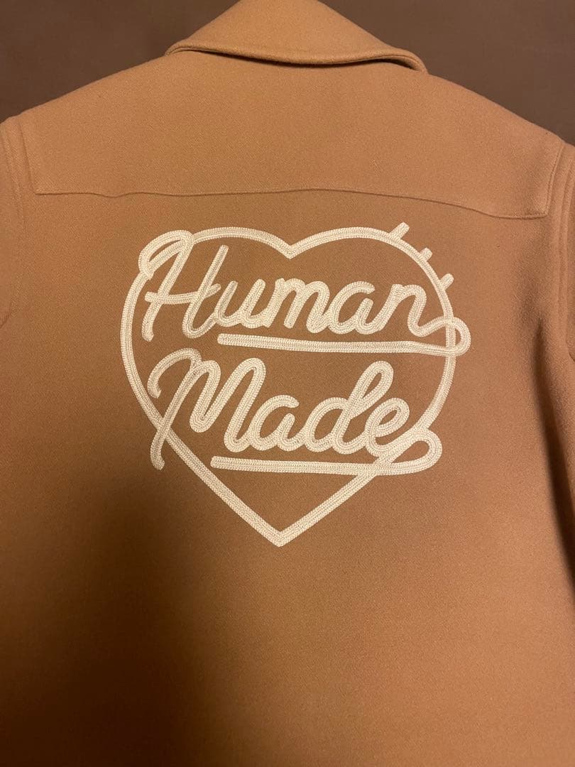 HUMAN MADE ダッフルコート ベージュ M - メルカリ