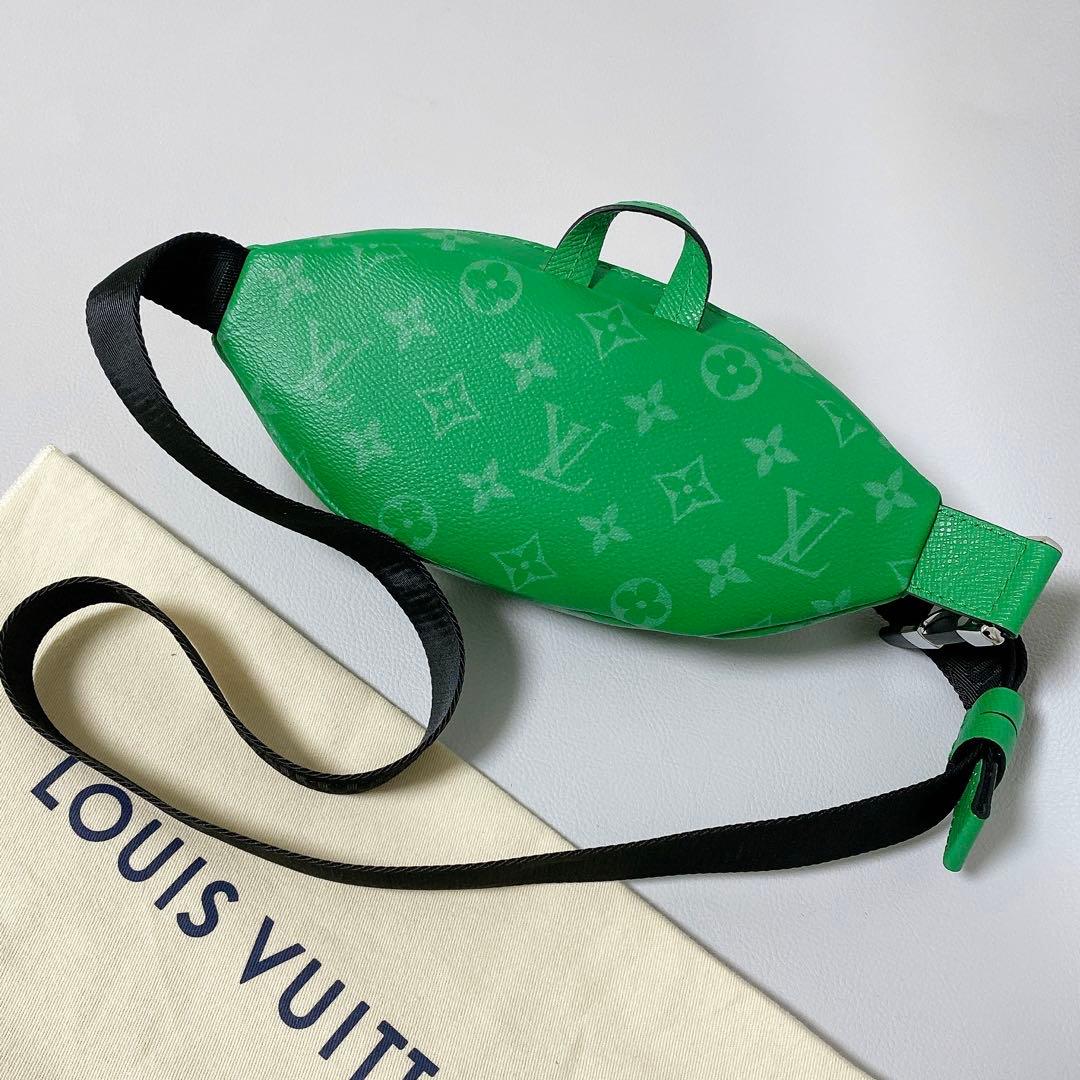 LOUIS VUITTON / タイガラマ キャッチ バムバッグ グリーン