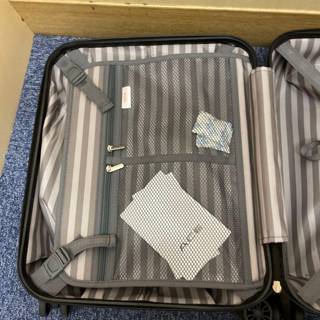 エース] スーツケース クレスタ 機内持込可 34L 3.1kg 2~3泊