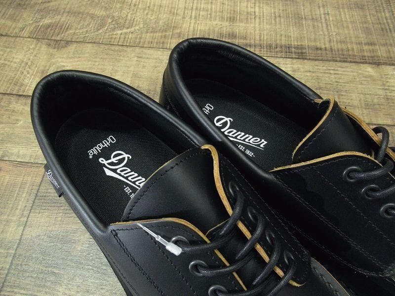 専用 ダナー ブローガン 茶芯 モカシン レザー シューズ 黒 27.0 ①