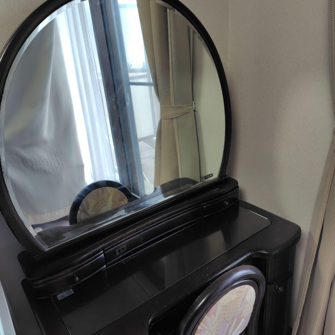 ドレッサー　大塚家具 ドレッサー「アビィ2」幅60cm ホワイトオーク材グレー（GY）色【受注