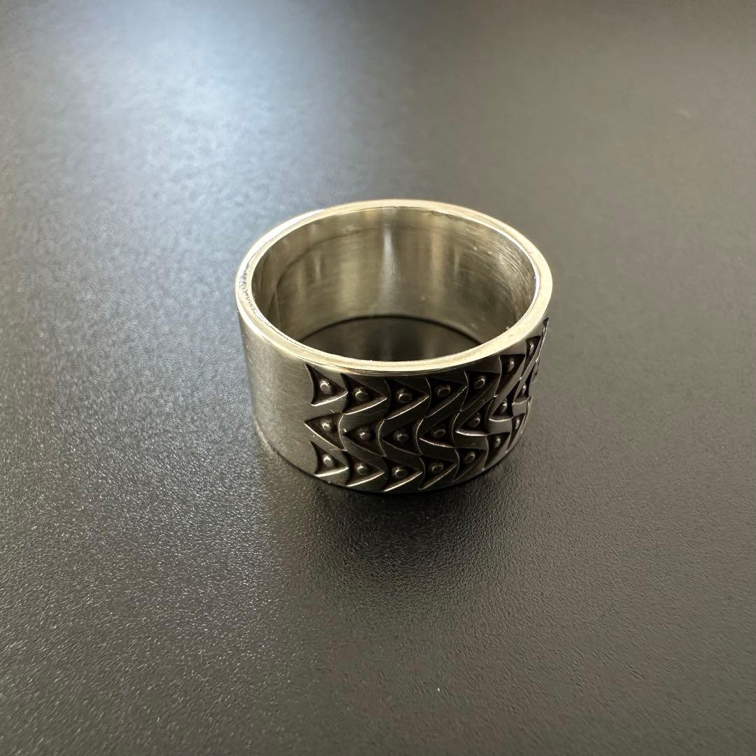 美品】Navajo Norbert Peshlakai 幾何学 リング 14号 - メルカリ