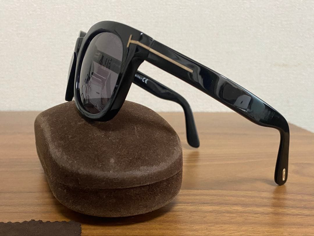 TOM FORD BK サングラス（TF198 01A）※ケース無-可