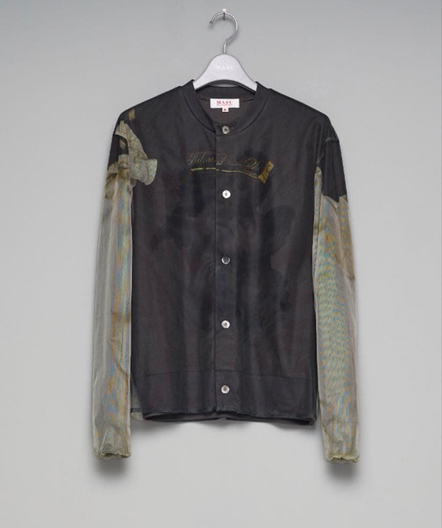 MASU 26SS BLURRED ANGEL CARDIGANサイズ46 MASU 26SS BLURRED ANGEL CARDIGANサイズ46