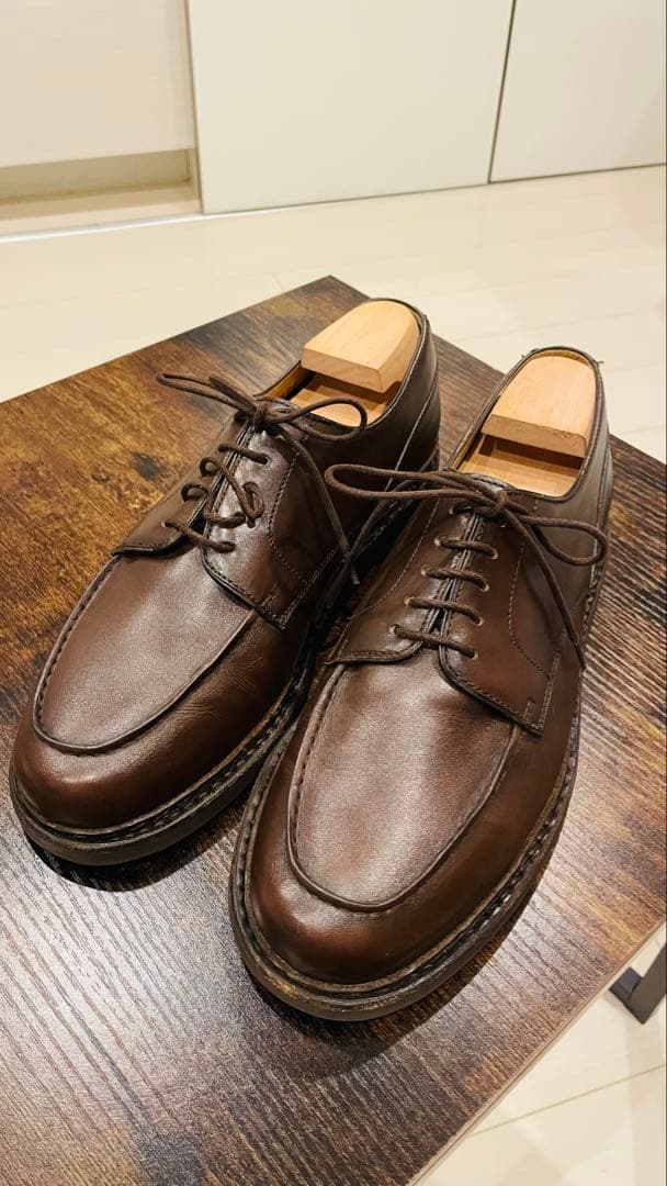 Berwick Uチップ ダークブラウン UK7.5 / 26.5cm