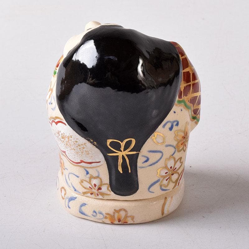 茶道具 京焼 橋本永豊作 色絵 お福 香合 共箱 V 7755 - メルカリ