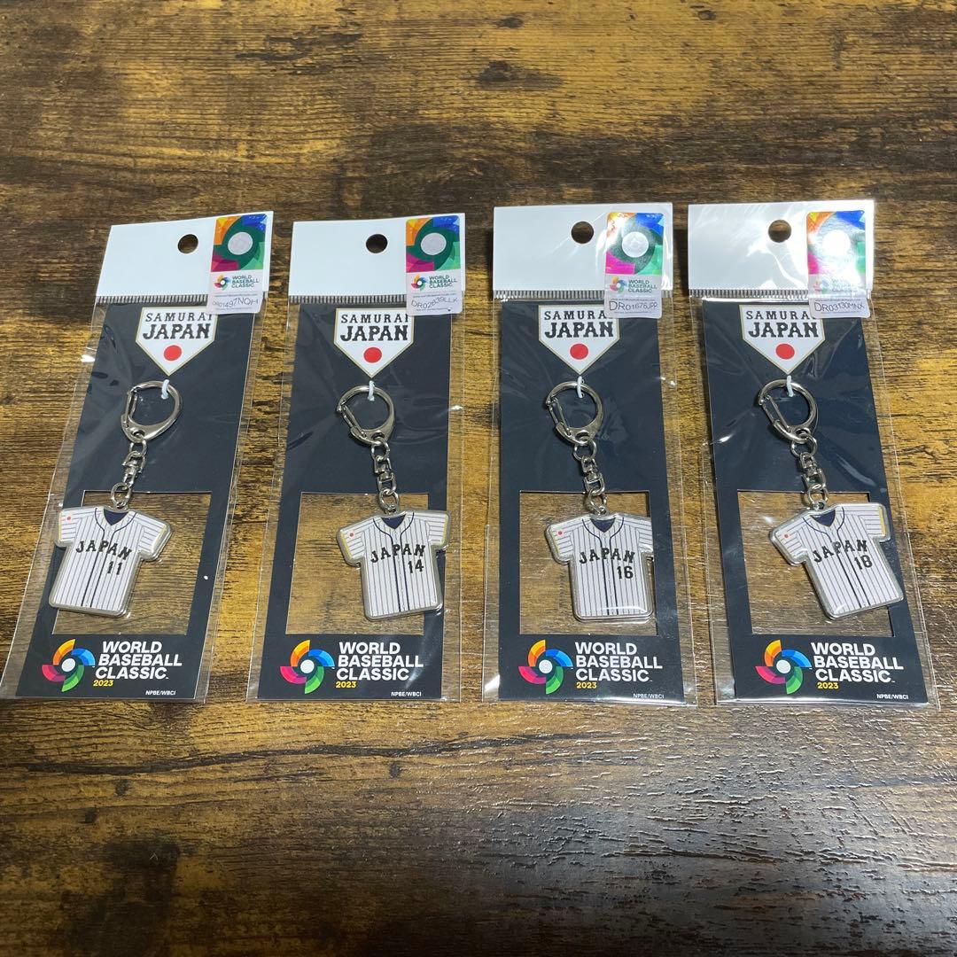 侍ジャパン　キーホルダー　WBC 2023 ダルビッシュ　佐々木　大谷　山本 侍ジャパン キーホルダー WBC 2023 ダルビッシュ 佐々木 大谷 山本