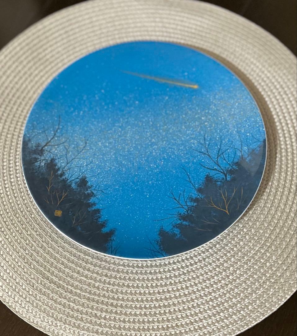 千住博　限定500枚　クリスマスプレート