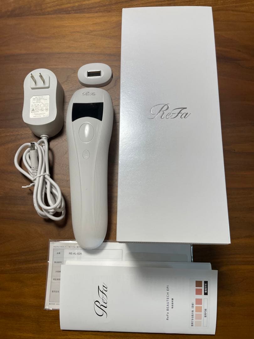 ReFa 光脱毛器 BEAUTECH EPI RE-AL-02A WHITE