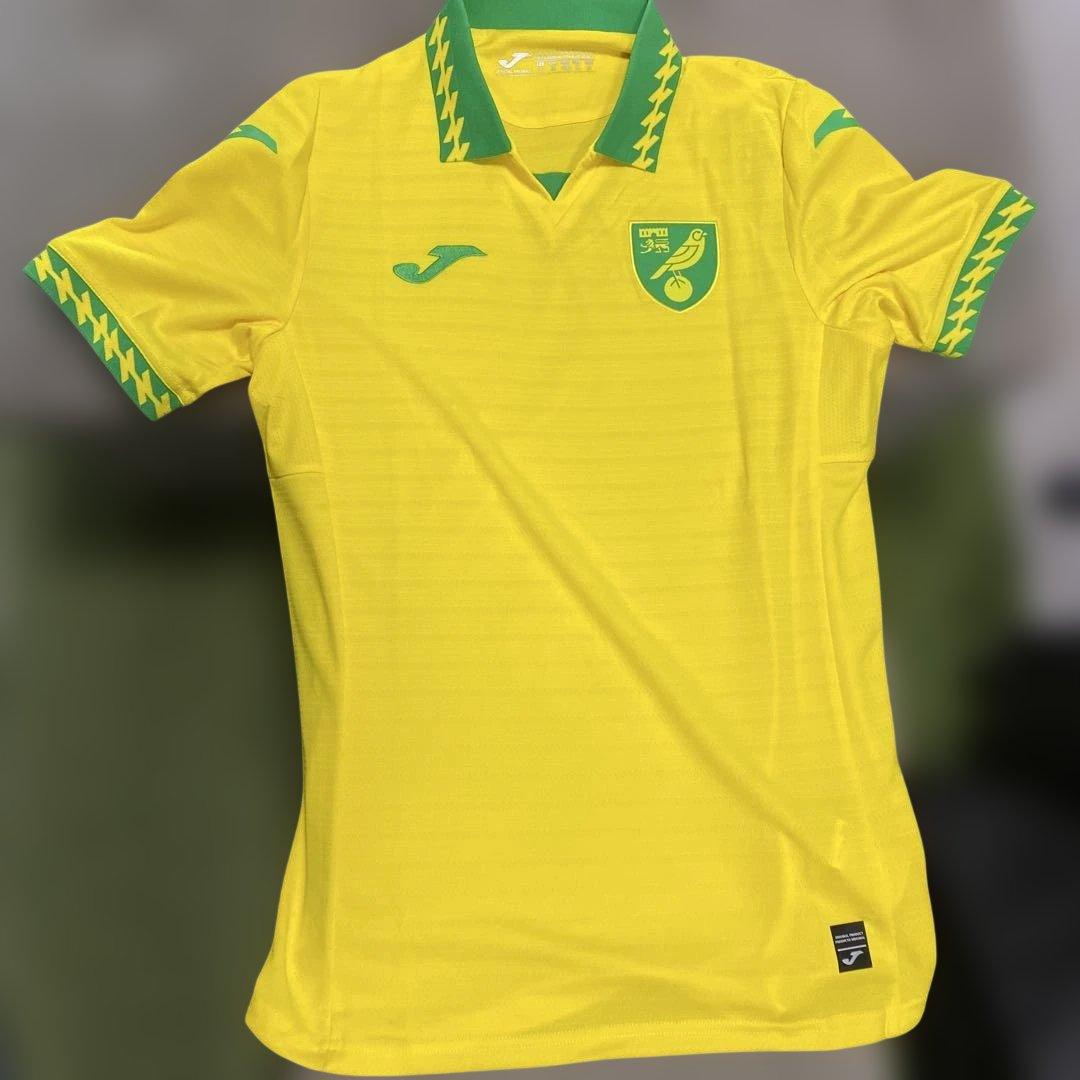 joma / Norwich 1stレプリカユニフォーム(S) Joma Norwich 2024 Home Jersey - FutFanatics