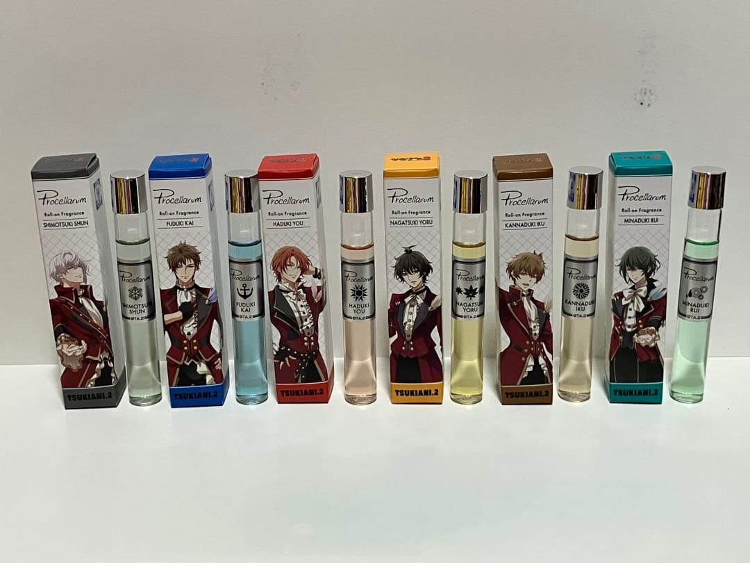 ツキウタ。 ツキプロ ロールオンフレグランス オードトワレ まとめ売り